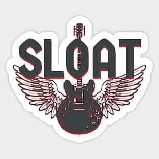 SLOAT-Guitar with Wings Sticker